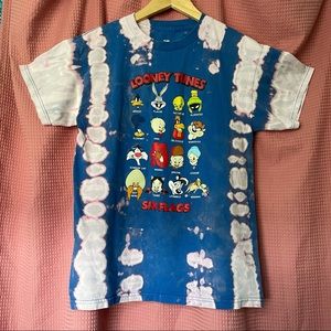 ♻️ Looney Tunes Acid Washed T-Shirt Sz M